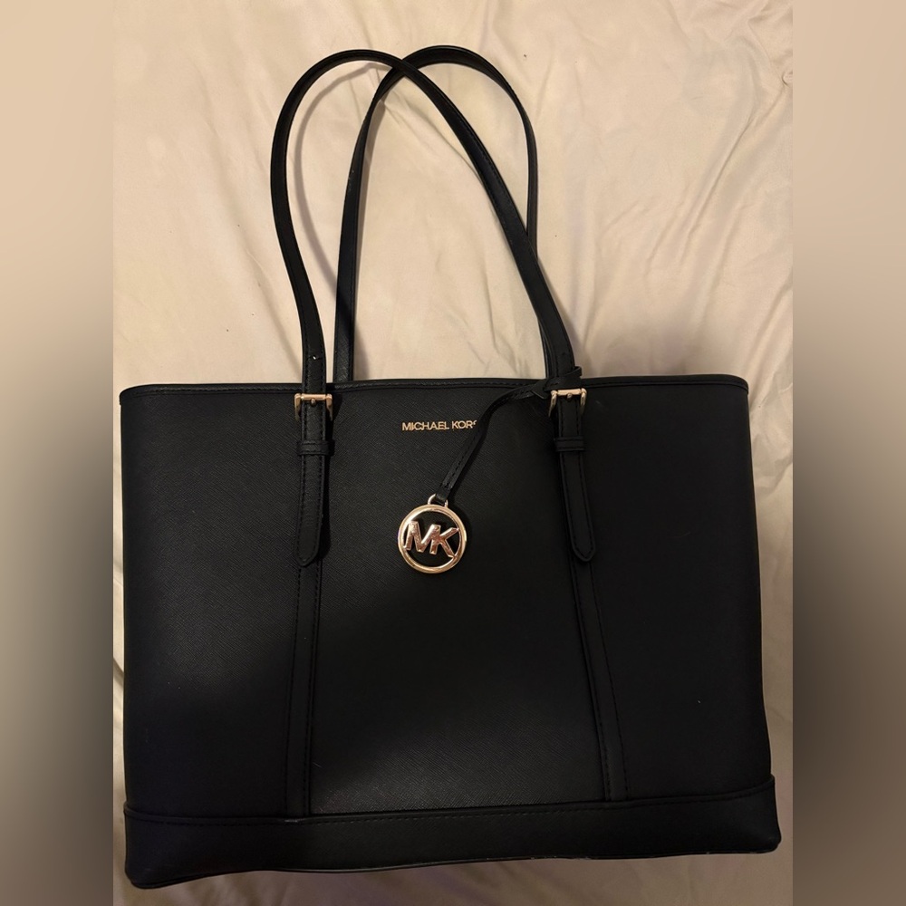 Michael Kors MK Black Tote